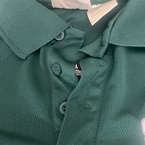 Dale Earnhardt Jr #88 Green and White Men’s Medium Polo Shirt - Picture 7 of 11